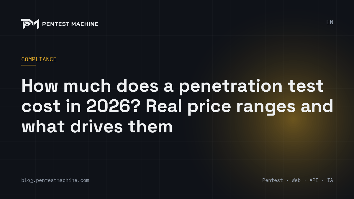 How much does a penetration test cost in 2026? Real price ranges and what drives them